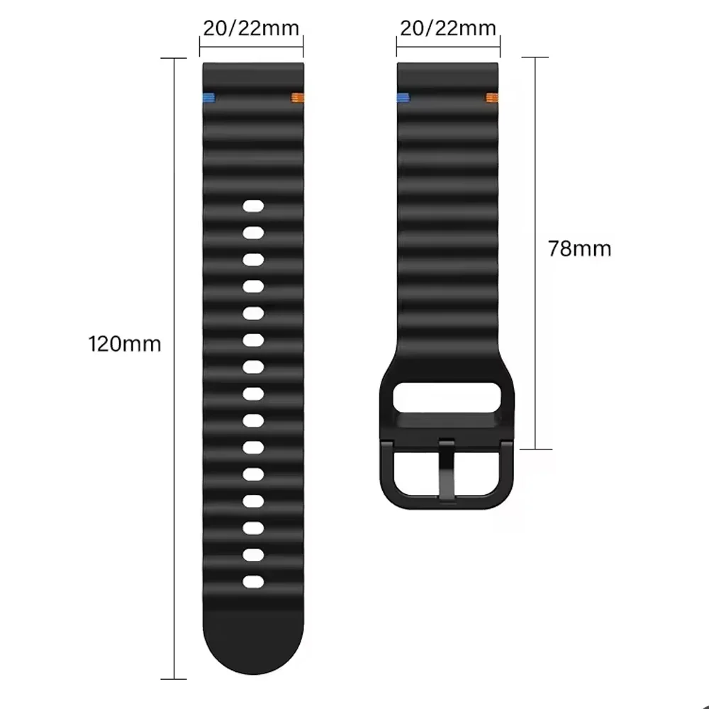 2 stks Wave Band Voor POLAR Va - Smartwatch X2 recensie en prijs