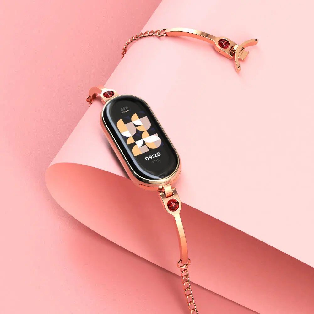 Vervangingsband van roestvrij  - Smartwatch Watch Accessories For Women recensie en prijs