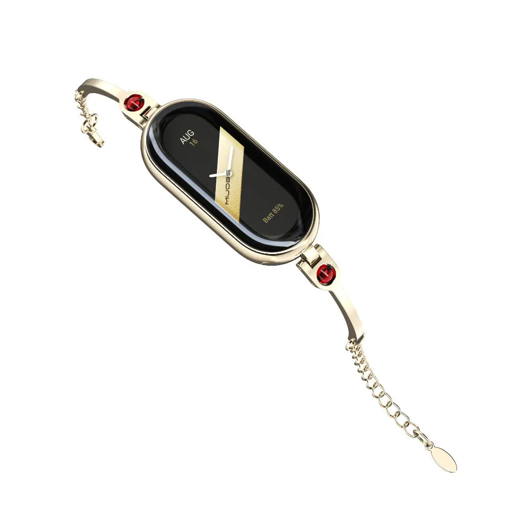 Vervangingsband van roestvrij  - Smartwatch Watch Accessories For Women recensie en prijs